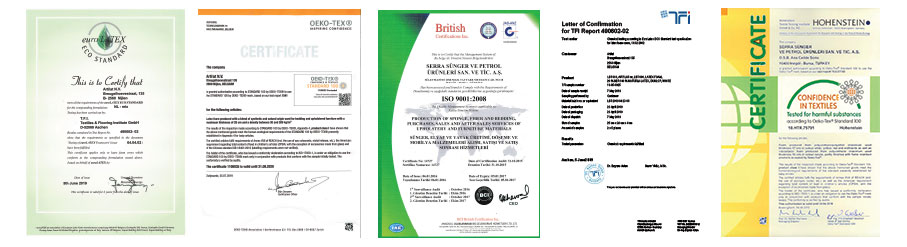 mattress-certificates mattress-certificates