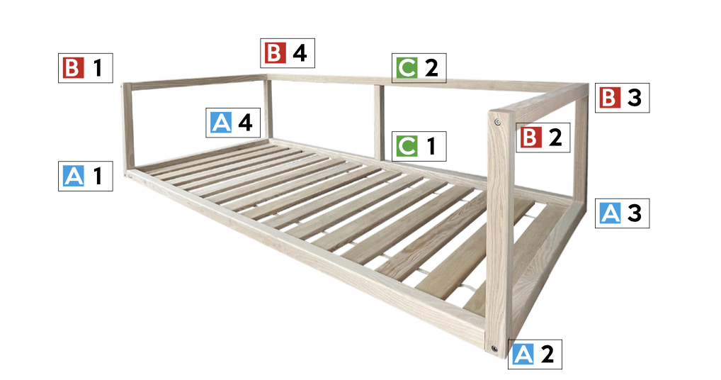 Floor Bed kurulum görseli